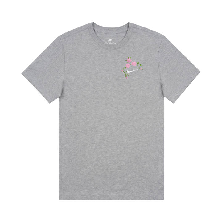 Nike Nike T Shirts Unisex Gray Crew Neck Moderate
