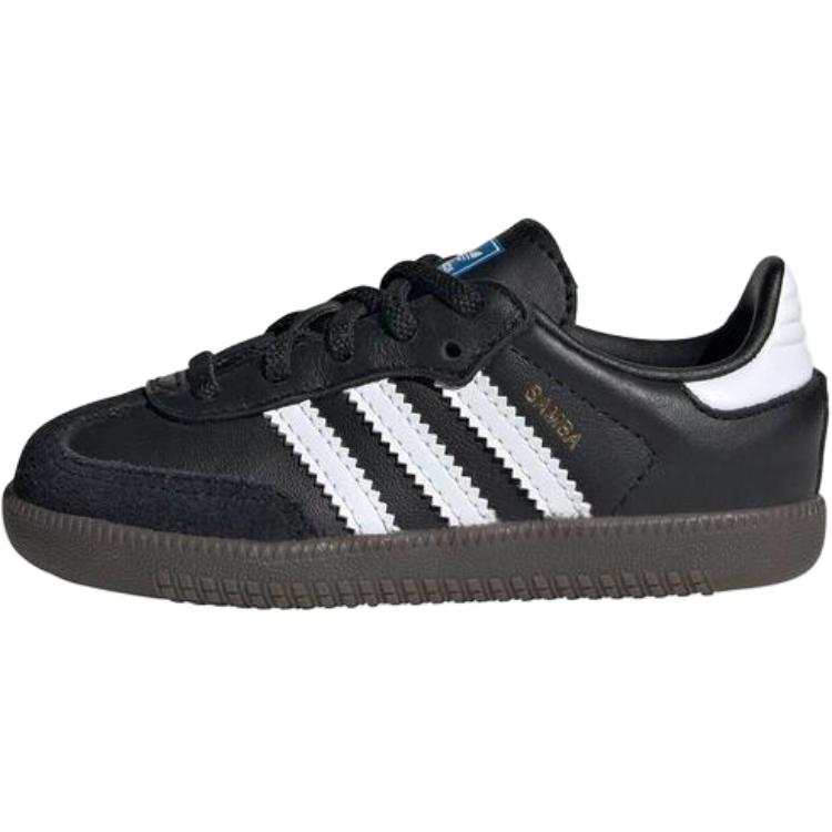 Adidas Originals Samoa Comfortable Slip Resistant Anti Kick Low top Toddler Shoes Black Infant And Toddler