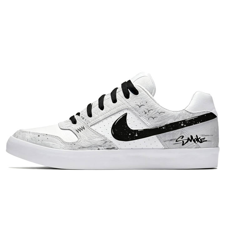 Nike Nike SB Delta Skateboard Shoes Unisex Low Top Smoke Gray