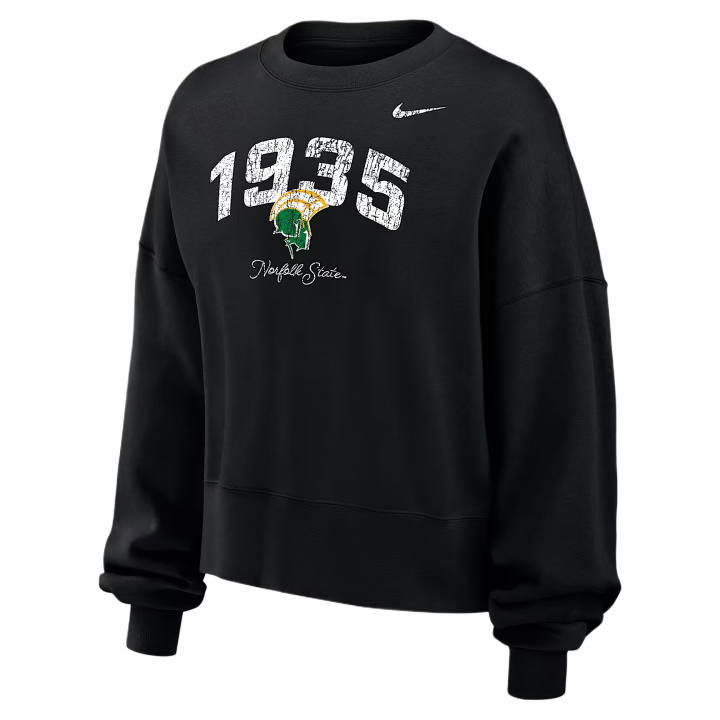 Nike Nike Sweatshirts Women's Black Crew Neck Moderate