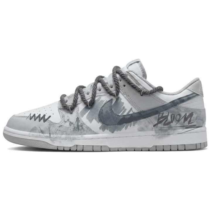 Nike Nike Dunk Skateboard Shoes Unisex Low Top Gray