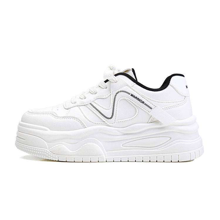 WARRIOR Casual Shoes Women's Low Top White Black