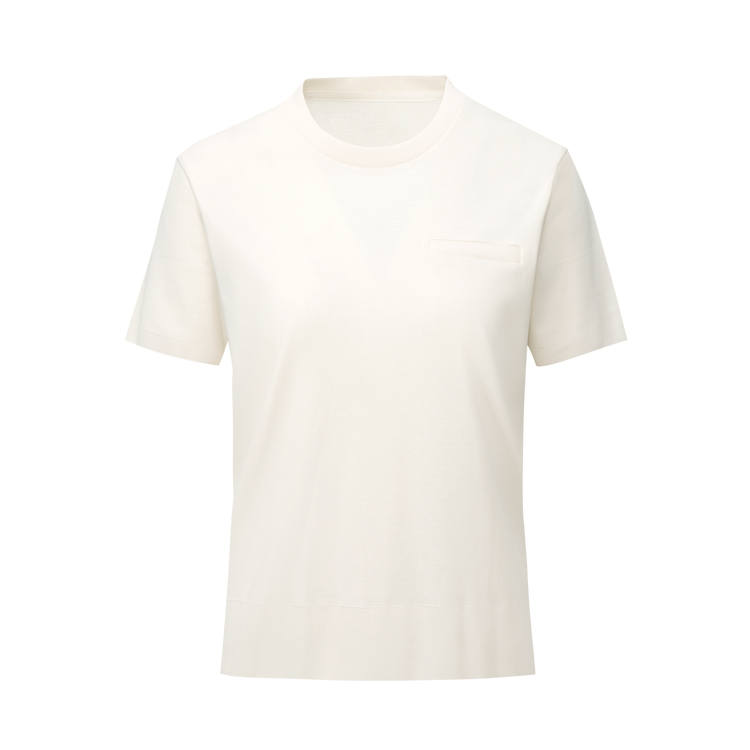 DESCENTE DUALIS T Shirts Women's Crew Neck Thin