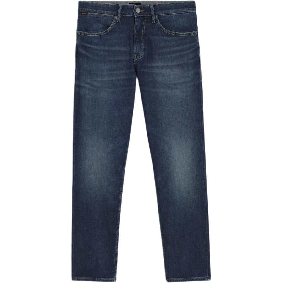 HUGO BOSS Jeans Men's Blue Moderate Tapered Pants