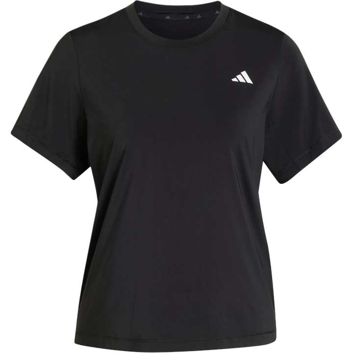 Adidas Adidas ESSENTIALS Quick Dry T Shirts Women's Black Crew Neck Moderate