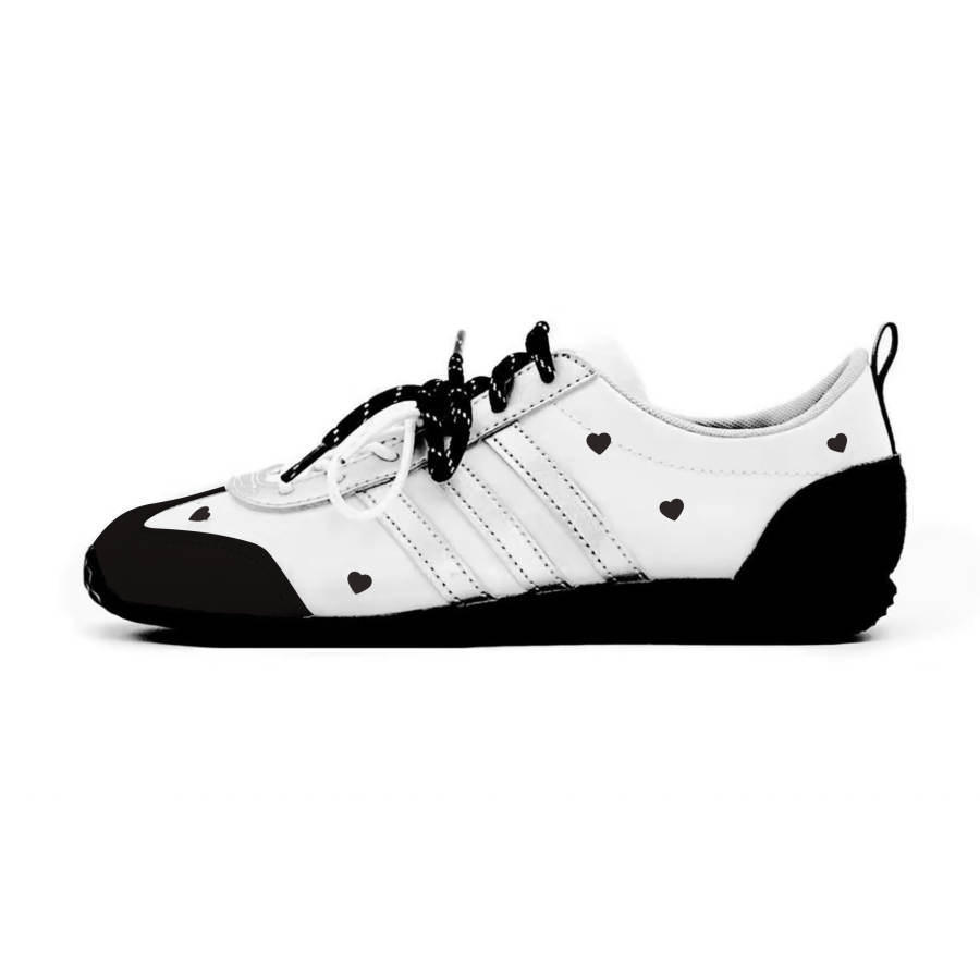 Adidas Adidas VS JOG 2.0 German Army Trainers Unisex Low Top Black