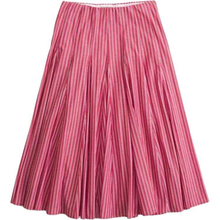 Abercrombie&Fitch Casual Long Skirts Women's Red Moderate