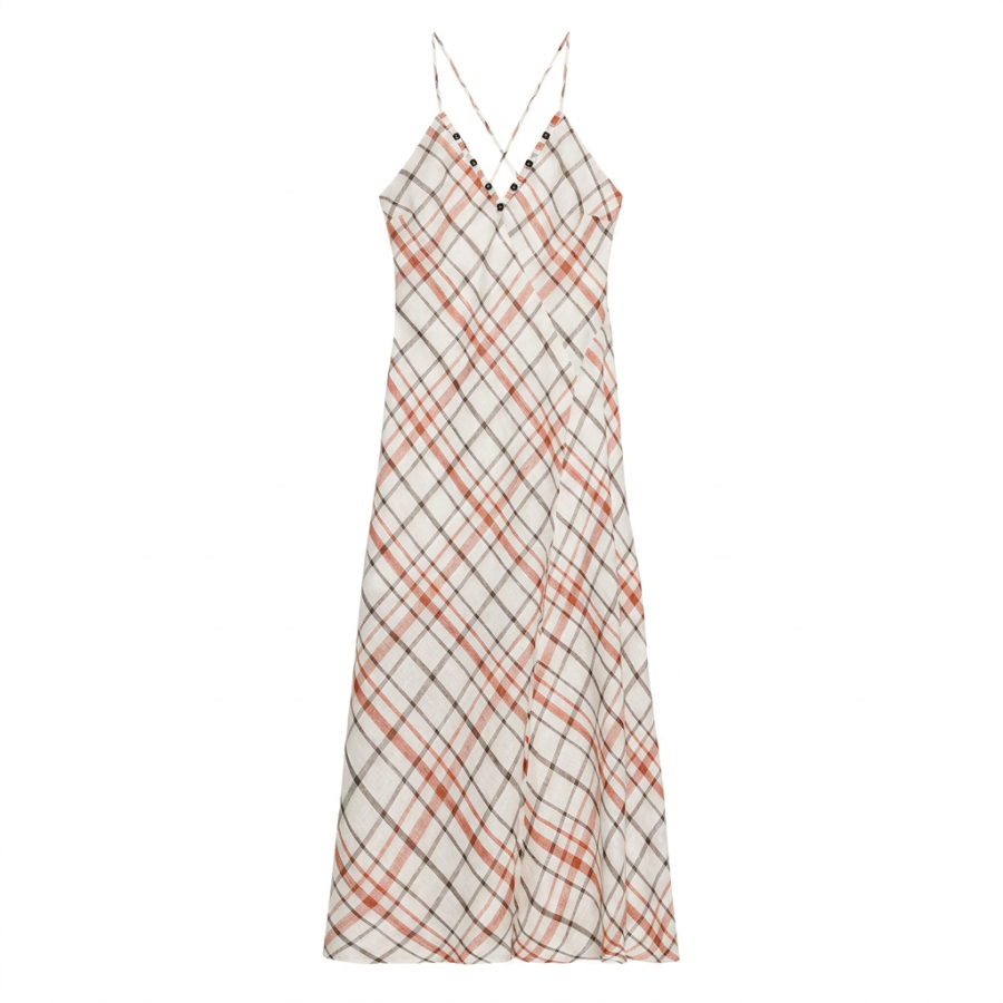 ZARA Slip Dresses Women's Multicolor Moderate Long Skirt Other