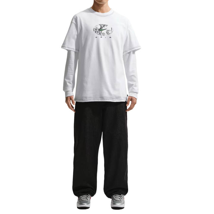 Nike Nike SB T Shirts Unisex White Crew Neck Moderate