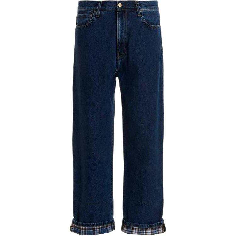 Carhartt WIP Jeans Men's Blue Moderate Straight Fit Pants