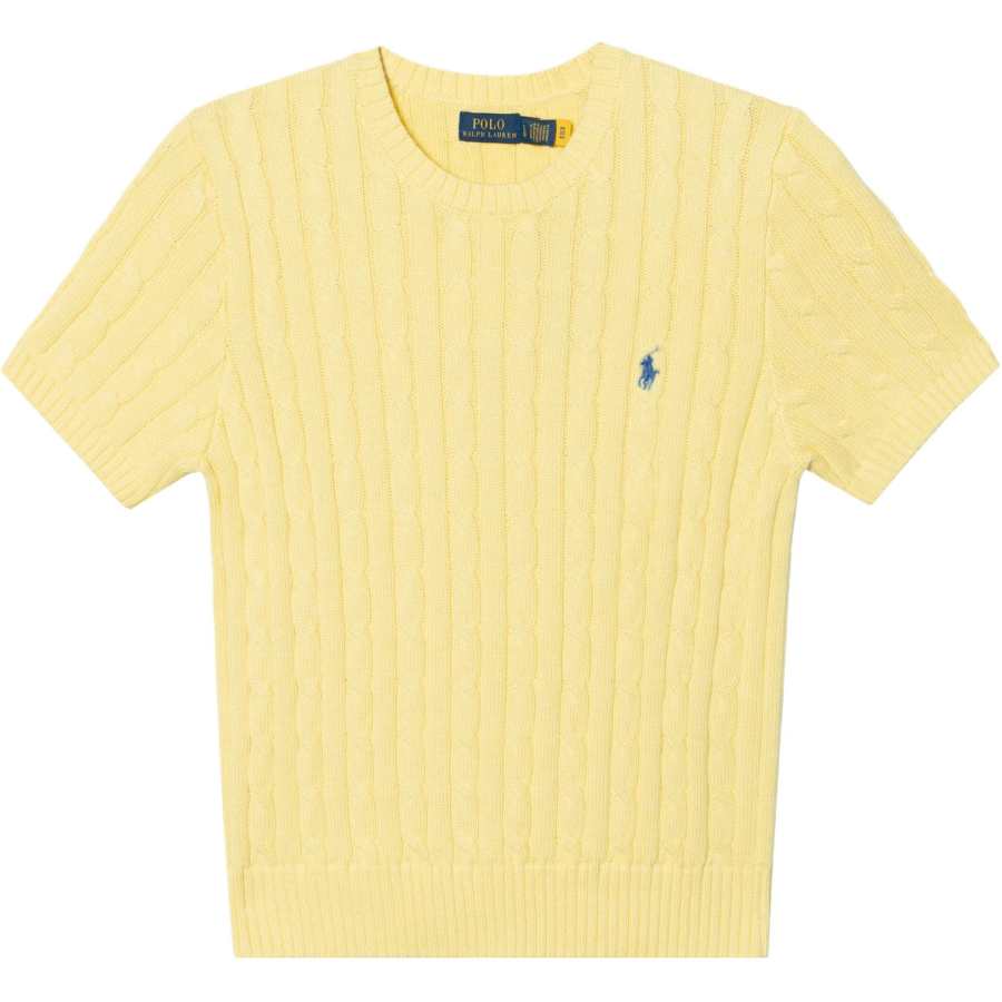 Polo Ralph Lauren Knitwear Women's Yellow Crew Neck Moderate