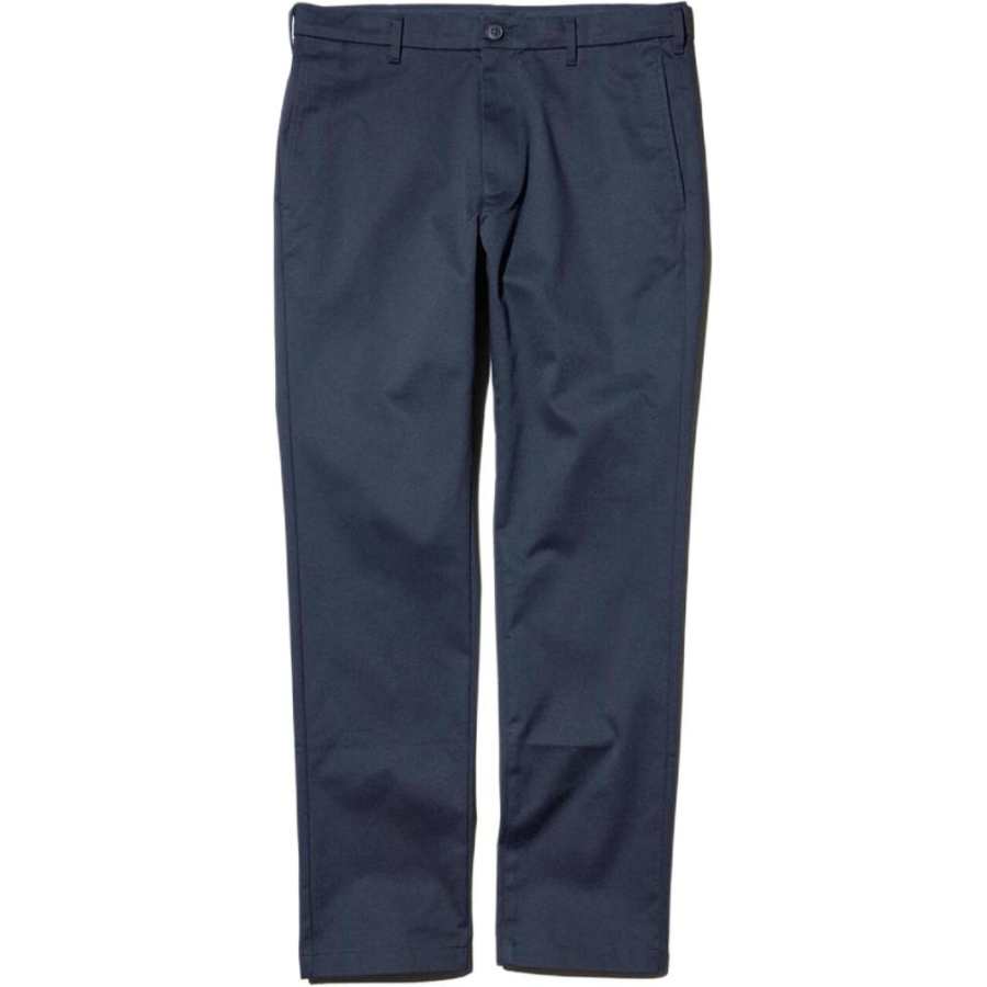 UNIQLO SS26 Casual Pants Men's Navy Blue Moderate Straight Fit Pants