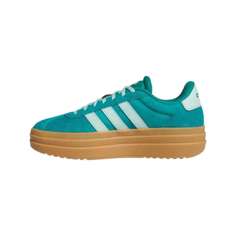 Adidas Adidas VL Court Bold Casual Shoes Women's Low Top Equipment Green/Mint Green/Gold Metallic