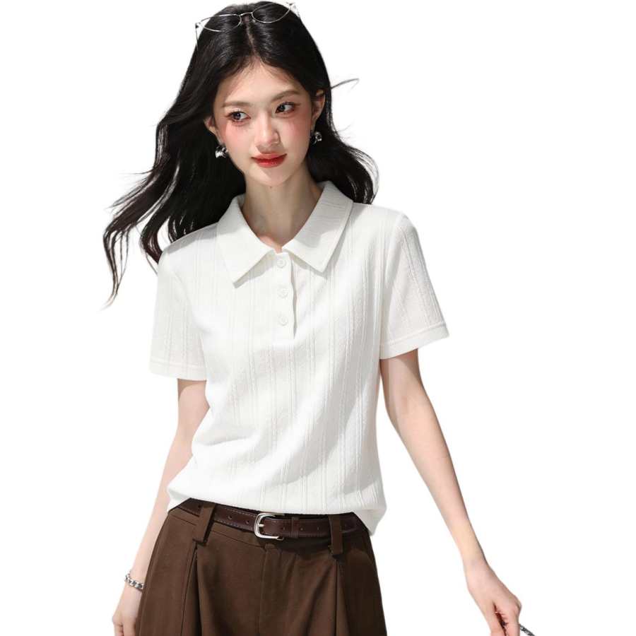 BALENO T Shirts Women's Polo Collar