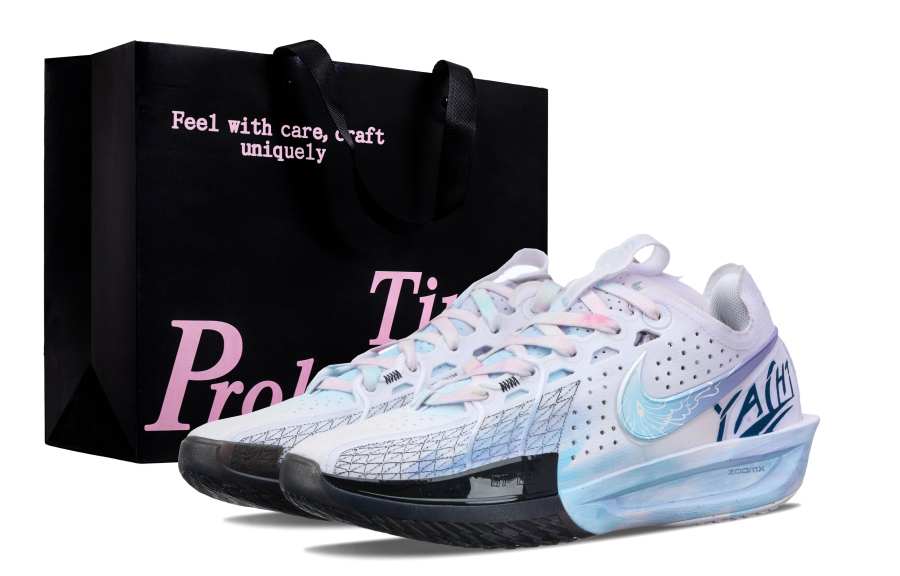 Nike Nike Air Zoom G.T.Cut 3 Ice Blue Radiance, Special Shopping Bag Cushioning Abrasion Resistant Support