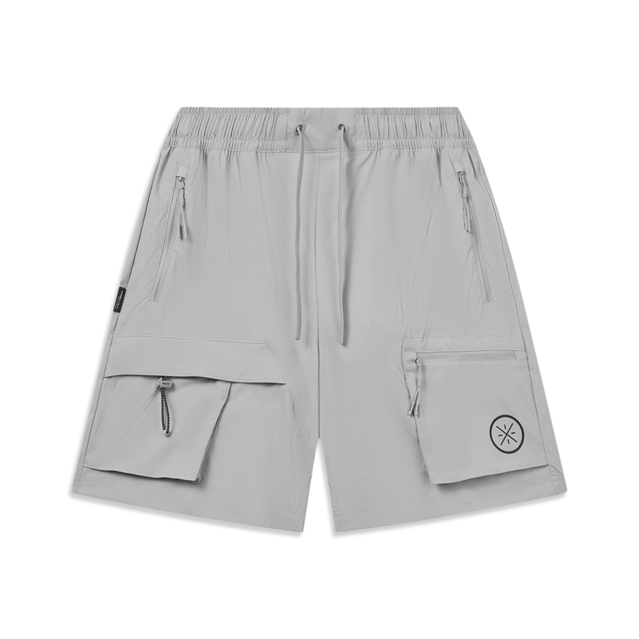 Li-Ning Li Ning Casual Shorts Men's Ultimate Gray Moderate Straight Fit Pants