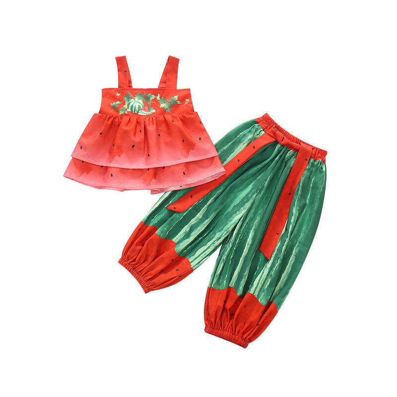 Disney Kids Casual Sportswear Camisole Thin Non Stretch
