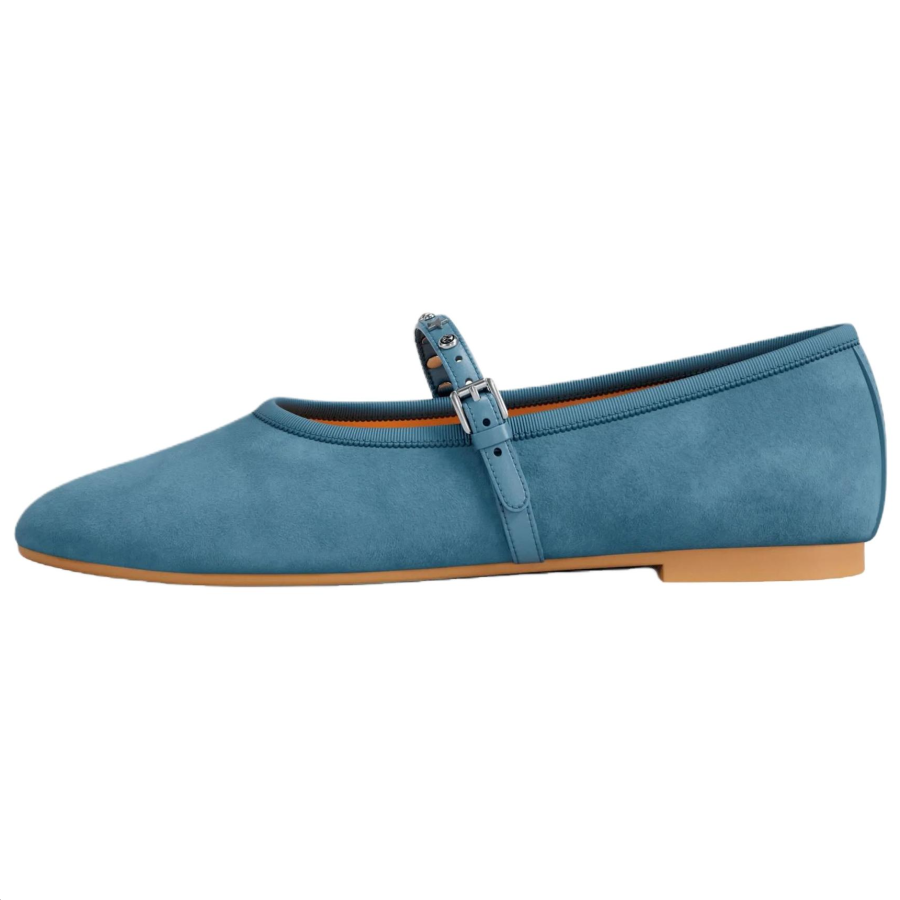 MICHAEL KORS Phoebe Mary Jane Shoes Women's Denim Color