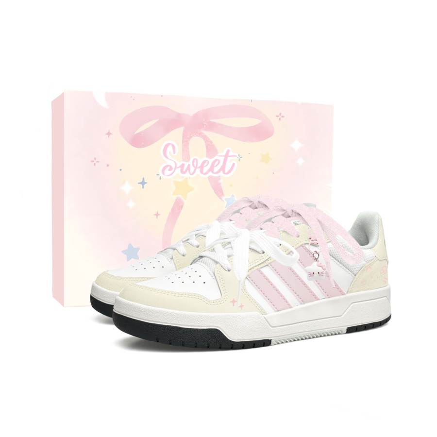 Adidas Adidas ENTRAP Skateboard Shoes Unisex Low Top White
