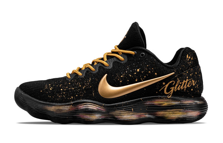 Nike Nike Hyperdunk 2017 Basketball Shoes Men's Low Top Black & Gold
