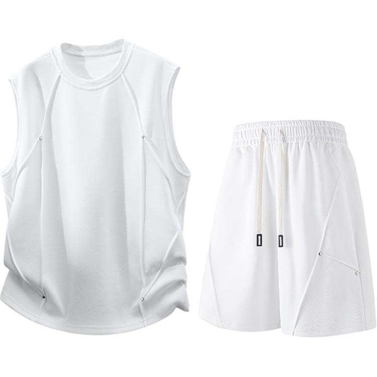 Sugarfunk Casual Sportswear Men's Crew Neck Thin