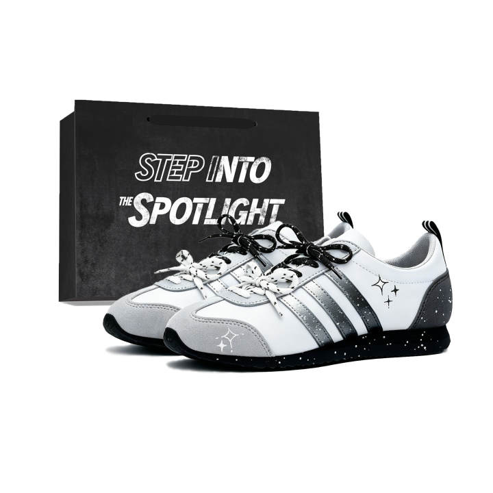 Adidas Adidas VS JOG 2.0 German Army Trainers Unisex Low Top Silver/Black/White