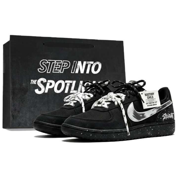 Nike Nike Field General Skateboard Shoes Unisex Low Top Black