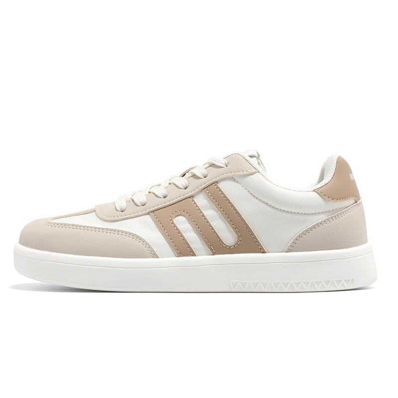 WARRIOR WARRIOR Skateboard Shoes Unisex Low Top Beige Khaki