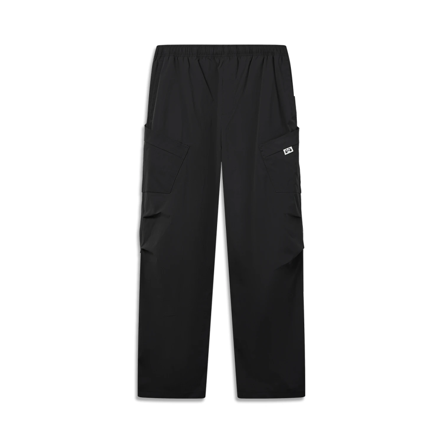 Li-Ning Li Ning Sports Life Collection Sports Pants Men's Black Moderate Straight Fit Pants