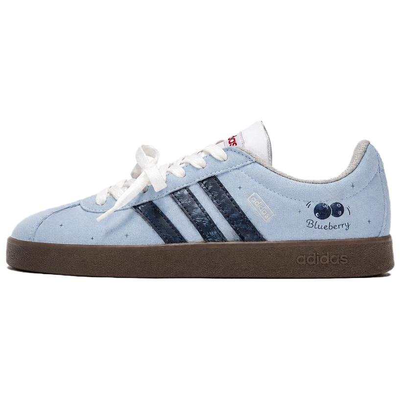 Adidas Adidas VL COURT 2.0 Skateboard Shoes Unisex Low Top Blue/Black