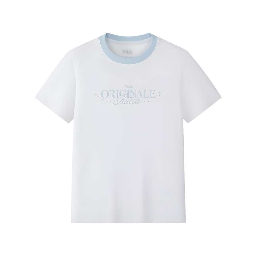 FILA KIDS T Shirts Crew Neck Moderate