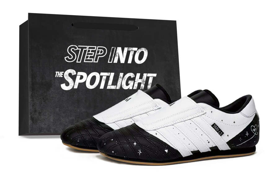 Adidas Adidas Taekwondo Training Shoes Women's Low Top Black/White
