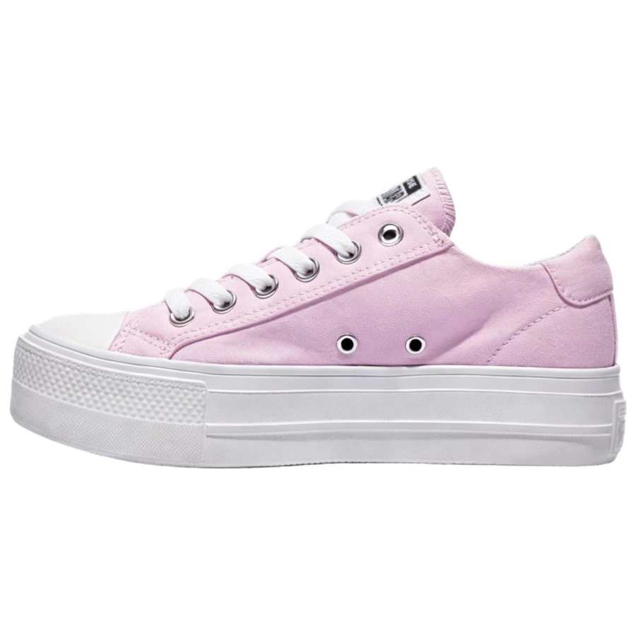Converse Converse Day One Platform Canvas Shoes Women's Low Top Pink