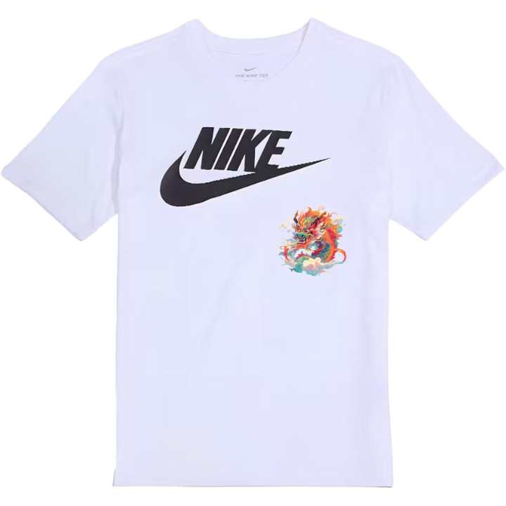 Nike Nike Sportswear T Shirts Men's White Crew Neck