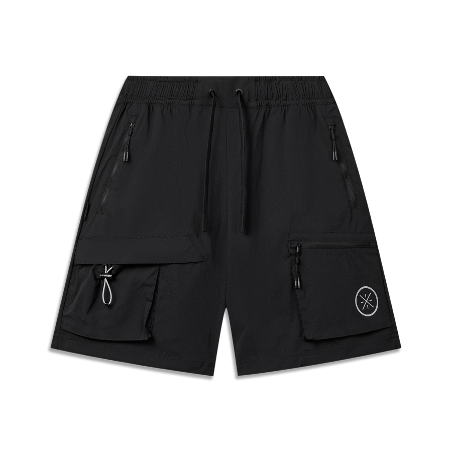 Li-Ning Li Ning Casual Shorts Men's Black Moderate Straight Fit Pants