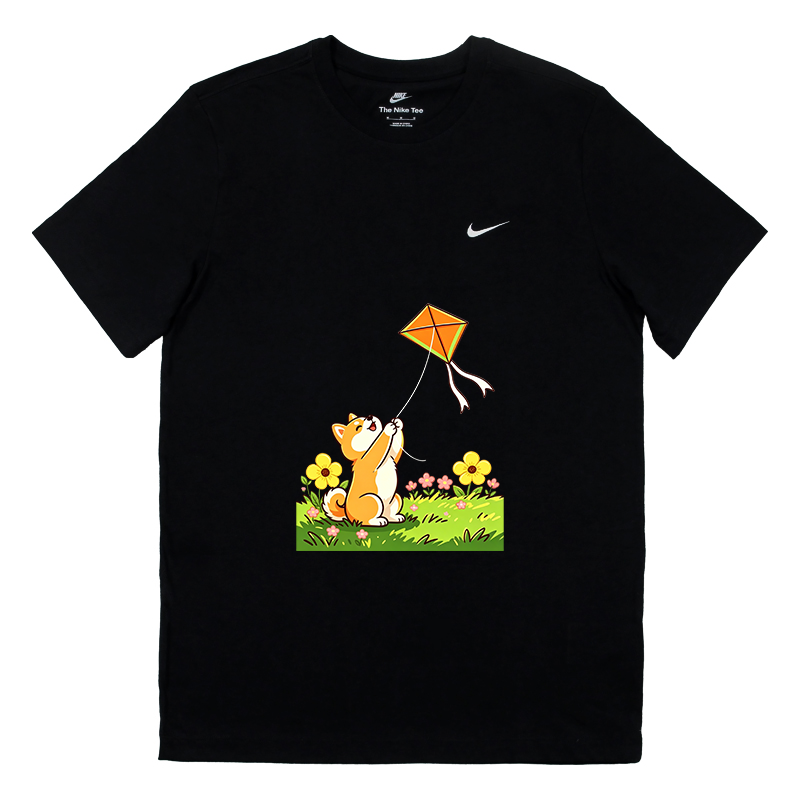 Nike Nike Sportswear T Shirts Unisex Black Crew Neck