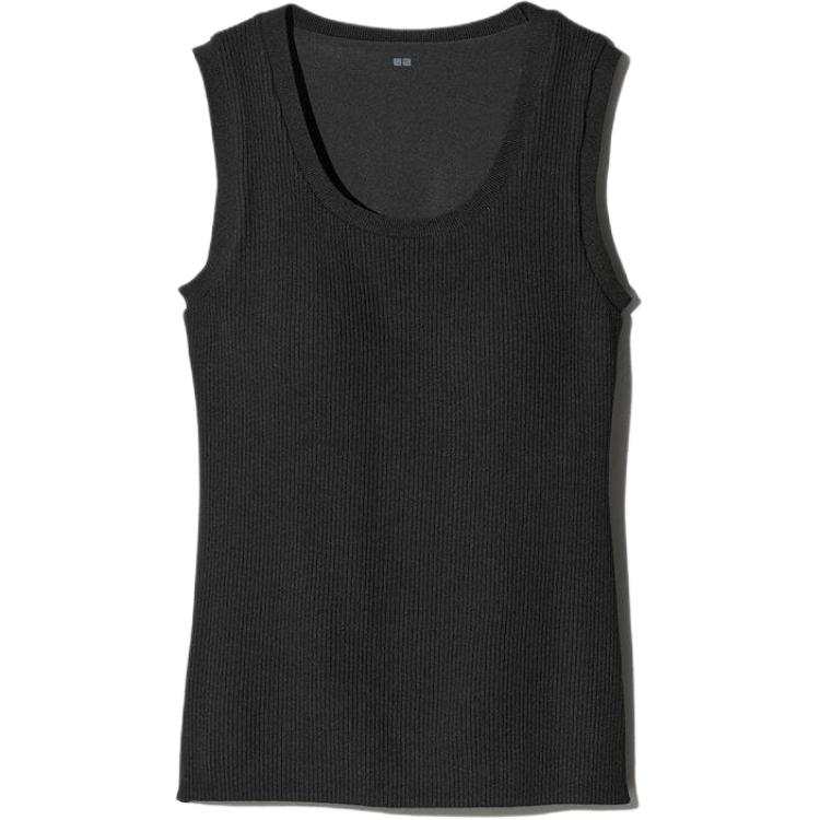 UNIQLO Tank Tops Women's 09 Black Other
