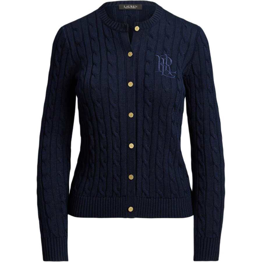 Polo Ralph Lauren Knitwear Women's 410 Dark Blue Crew Neck Moderate Other
