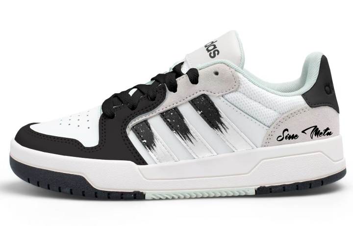 Adidas Adidas ENTRAP Skateboard Shoes Unisex Low Top Black