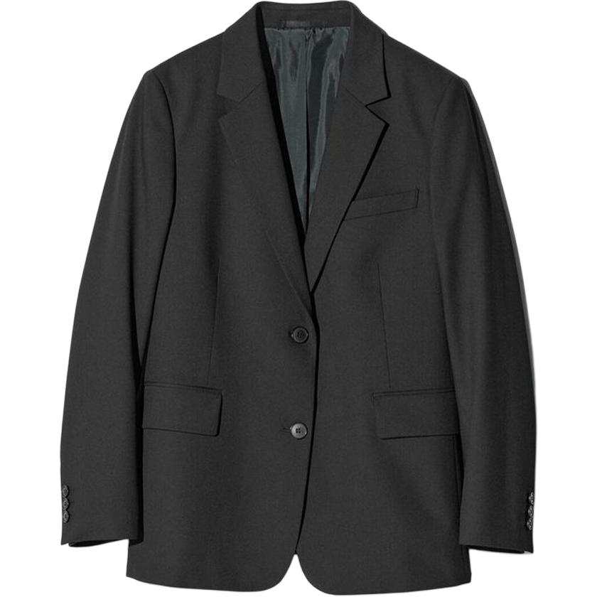 UNIQLO Business Suits Women's Black Notch Lapel