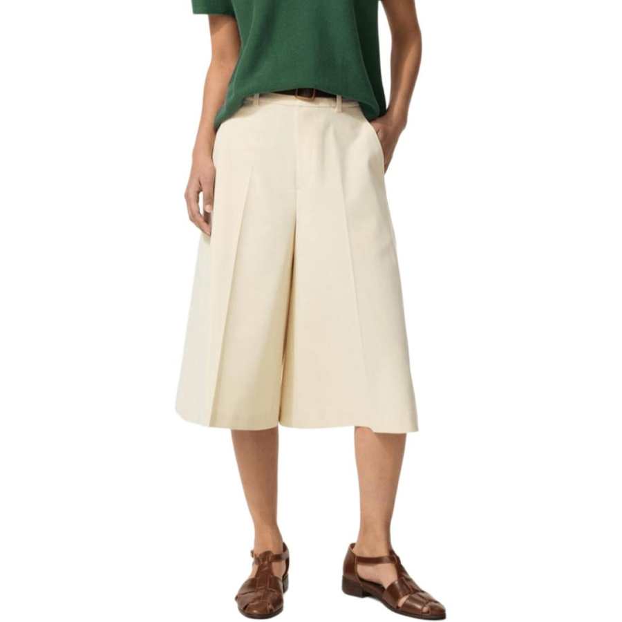 UNIQLO SS26 Casual Shorts Women's Light Beige