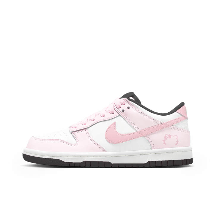Nike Nike Dunk Skateboard Shoes Unisex Low Top Pink