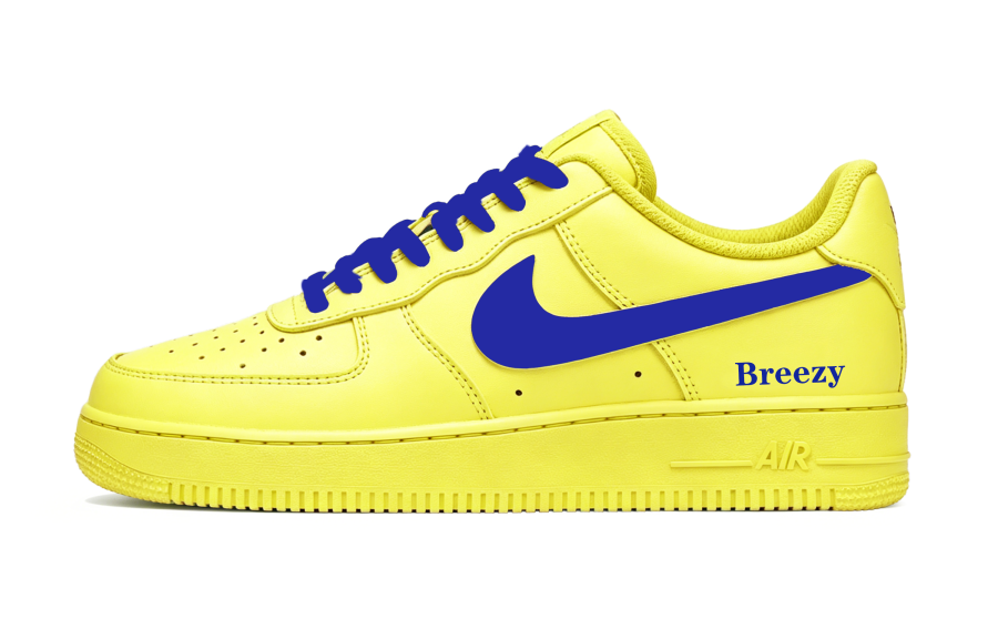 Nike Nike Air Force 1 Skateboard Shoes Women's Low Top Yellow