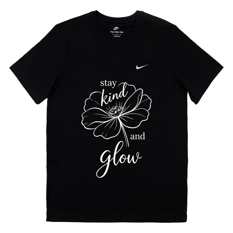 Nike Nike Sportswear T Shirts Men's Black Crew Neck Moderate