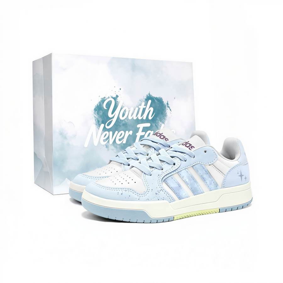 Adidas Adidas ENTRAP Skateboard Shoes Unisex Low Top Blue