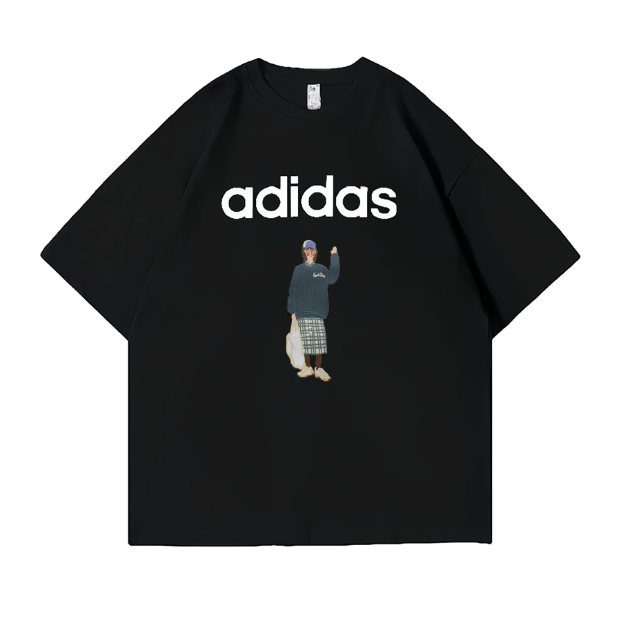 Adidas Adidas ESSENTIALS T Shirts Unisex Black Crew Neck