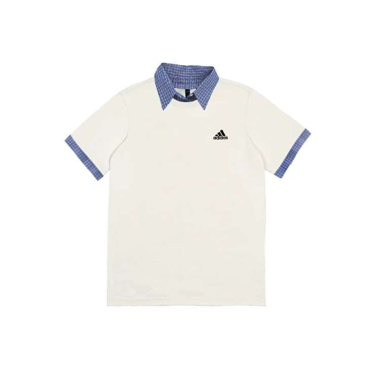 Adidas Adidas MUST HAVES T Shirts Unisex White Lapel Moderate
