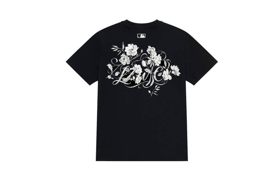 MLB MLB T Shirts Unisex Black Crew Neck Moderate