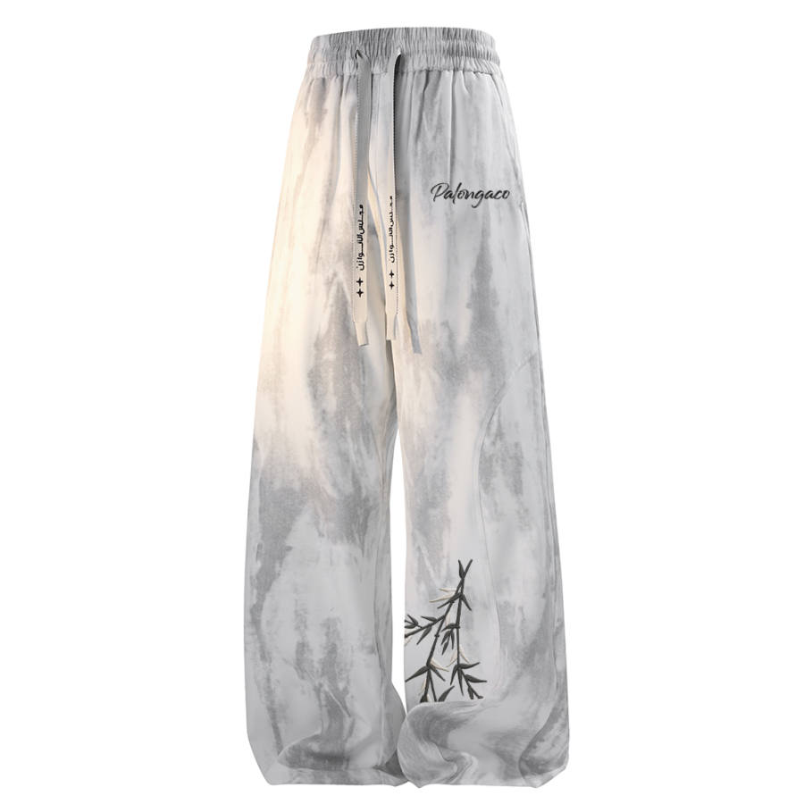 PAL ONGACO Casual Pants Unisex Moderate Straight Fit Pants