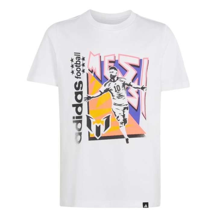 Adidas Adidas X MESSI Kids T Shirts Crew Neck Moderate
